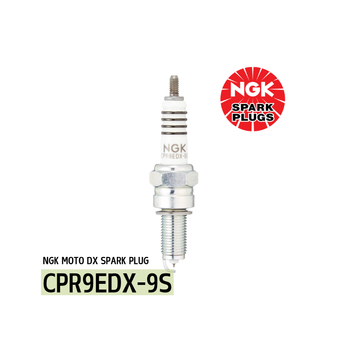 NGK MOTO DX SPARK PLUG 釕金火咀 - CPR9EDX- 9S (97894)