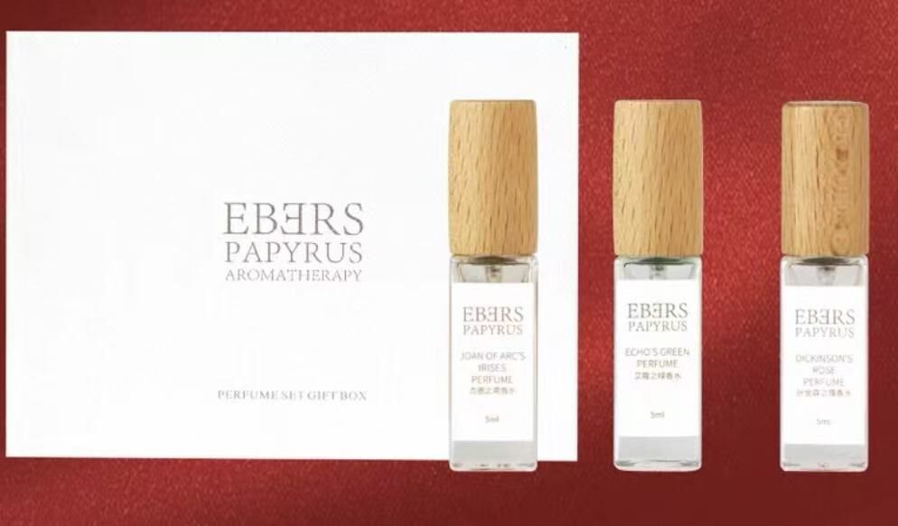 PP2026-E95-3支香水禮盒(艾蔻之綠香水 5ML+狄金森之瑰香水 5ML+貞德之鳶香水 5ML)（清倉貨品不退不換以不影響實際使用為準，現貨可新蒲崗倉庫即取）