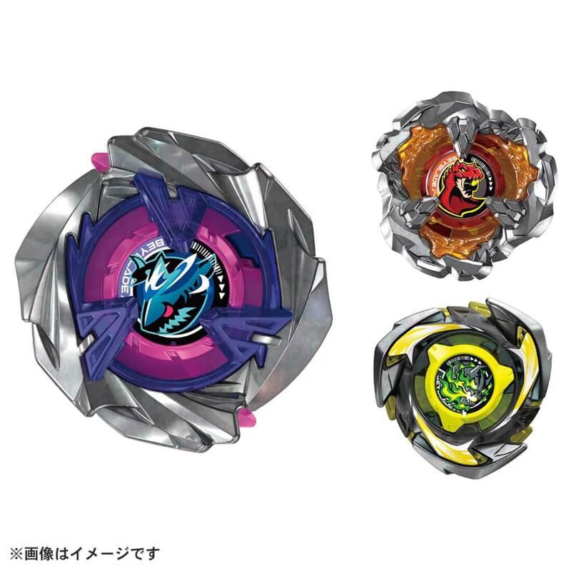 《 TAKARA TOMY 》 BEYBLADE X 戰鬥陀螺 UX-15 鮫鯊狂鱗改造組