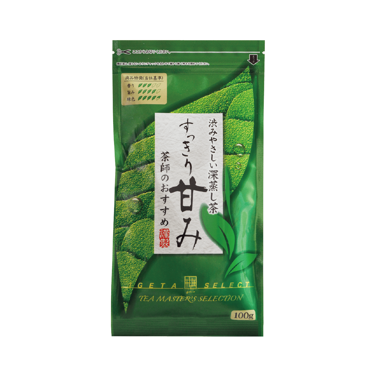 有機栽培綠茶 清香甘甜深蒸綠茶茶葉 100g/包 日本直送 最佳食用日期：2026/4/10