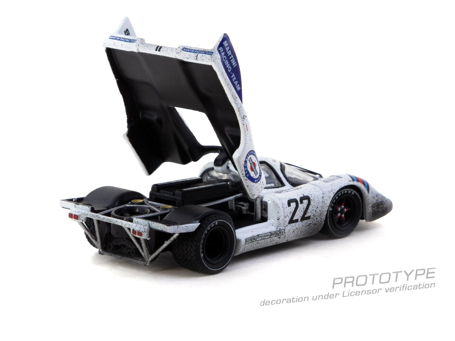 預訂:1/64 TARMAC Porsche 917 KH 24h Le Mans 1971 Winner #22 Race finished (CWB64-002-LMRF22)