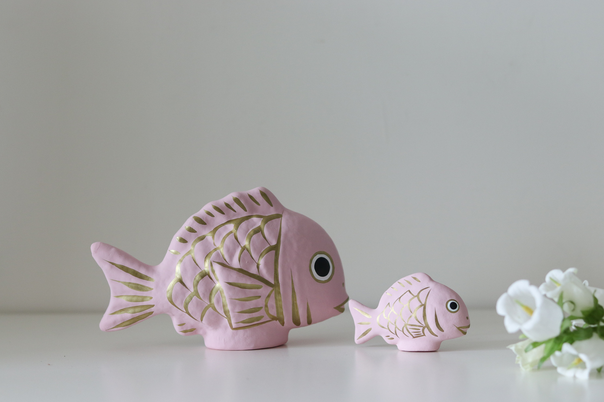 日本 開運祈福 櫻花目出鯛 擺飾