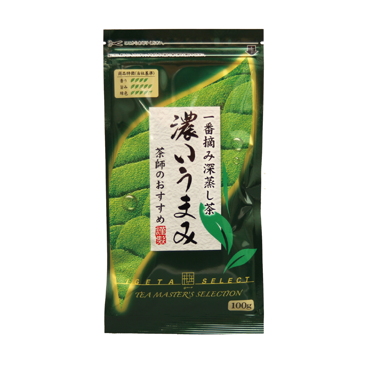 有機栽培綠茶 濃香深蒸綠茶茶葉 100g/包 日本直送 最佳食用日期：2026/4/10
