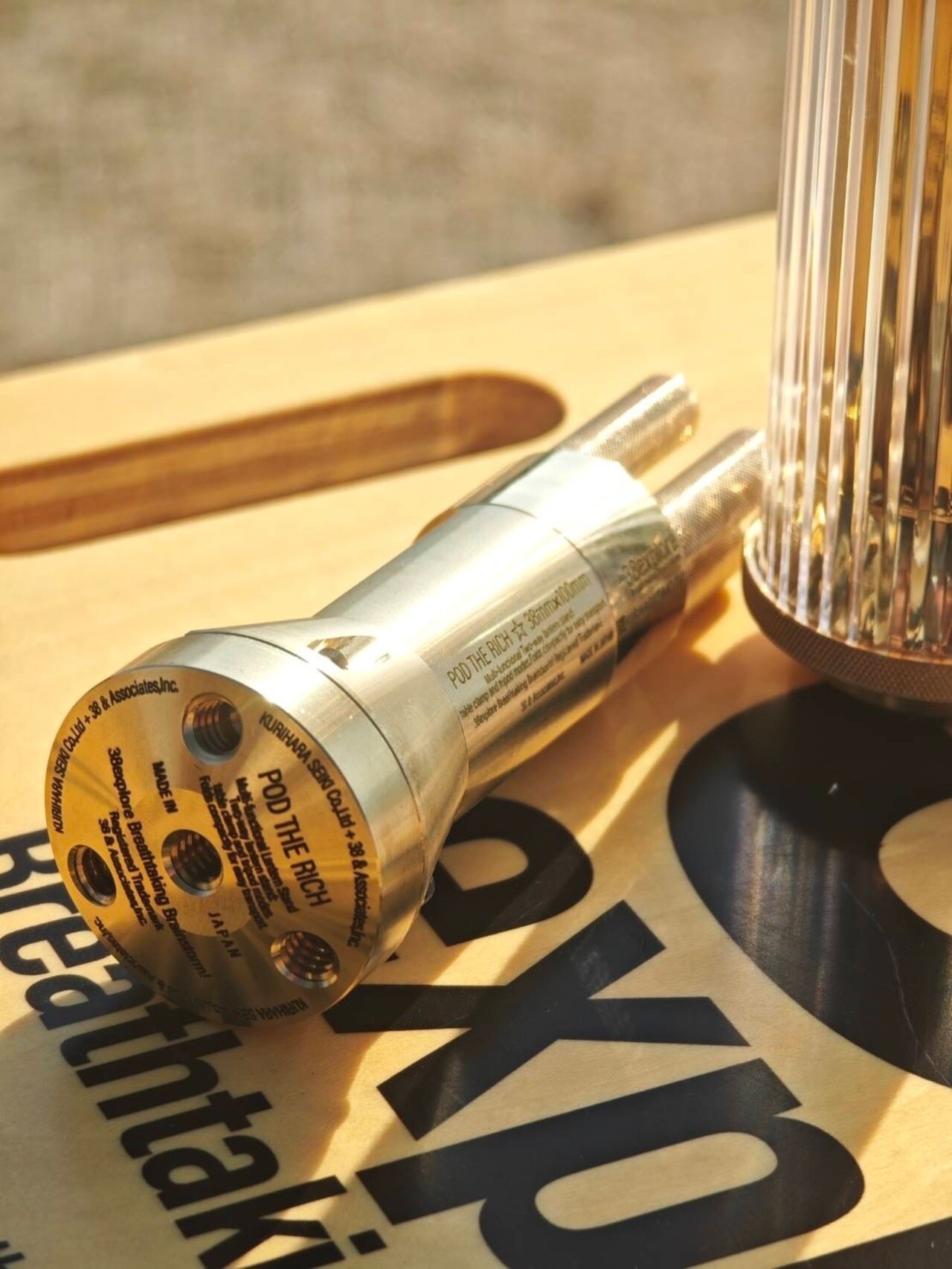 38explore-ZEROPOD38 POD THE RICH腳架/黃銅限定版