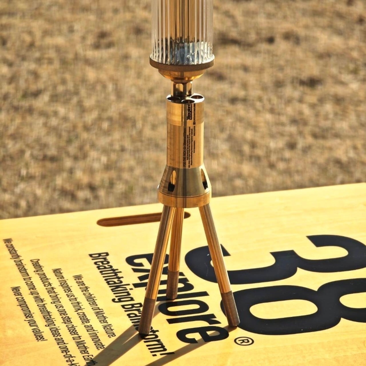 38explore-ZEROPOD38 POD THE RICH腳架/黃銅限定版 38explore-ZEROPOD38 POD THE RICH腳架/黃銅限定版