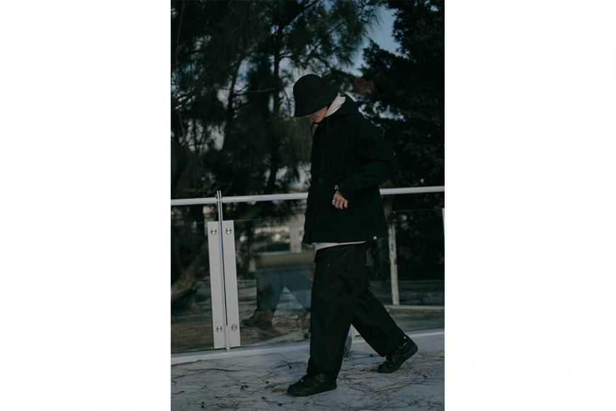 MELSIGN - Full-Zip Hooded Jacket - Black