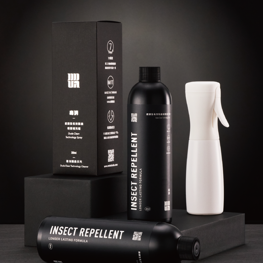 【明星組合】長效防蟲噴霧補充組 (350ML補充瓶*1+荷蘭正版空噴罐150ML*1)