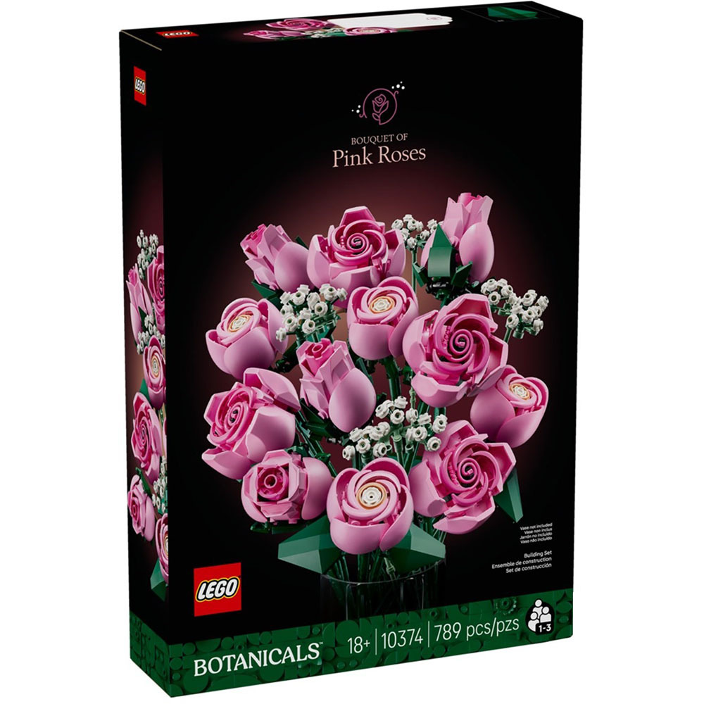 LEGO 10374 樂高積木 10374 花卉和植物系列 - 粉紅玫瑰花束