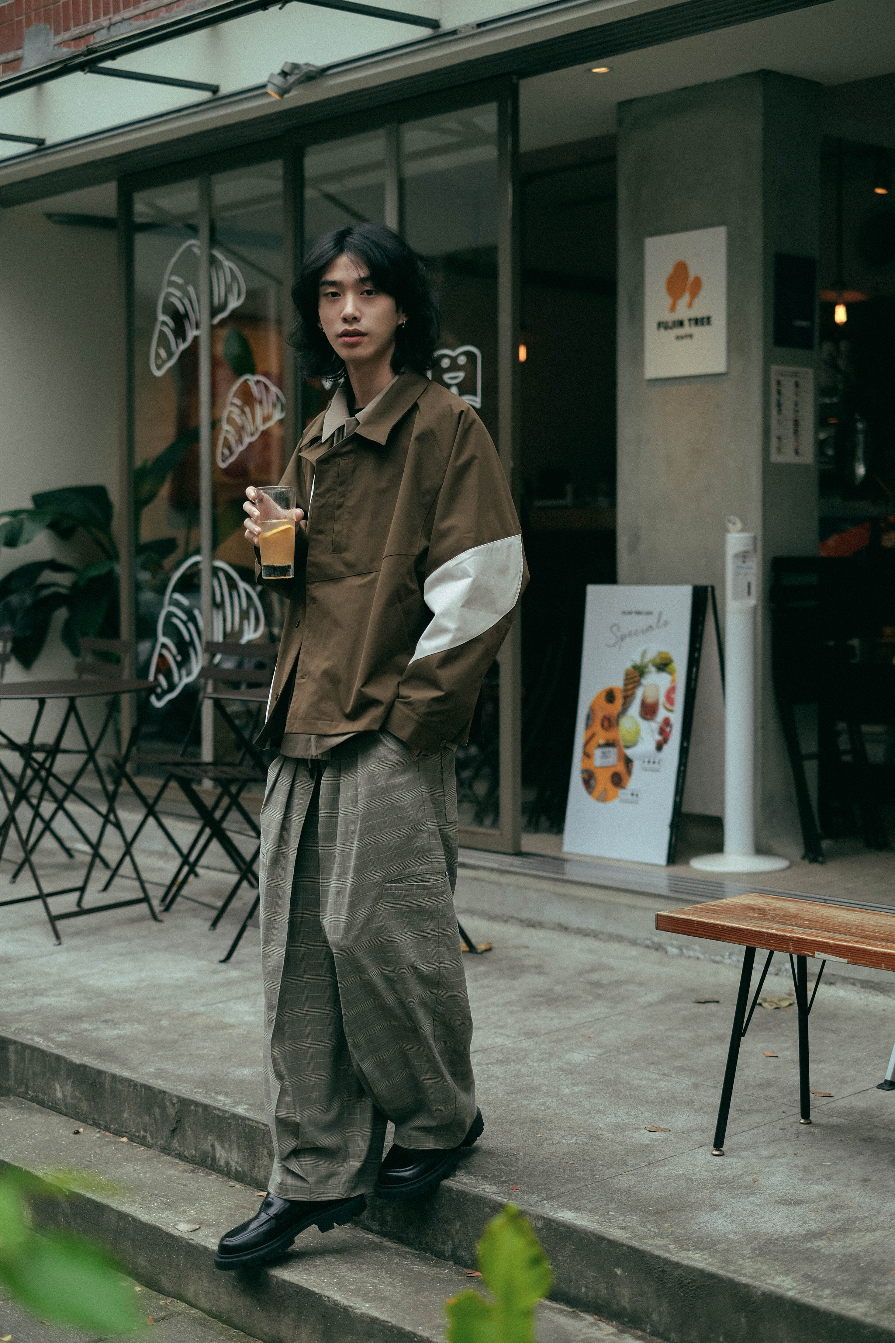 MELSIGN - Signature Over Shirt Jacket - Brown
