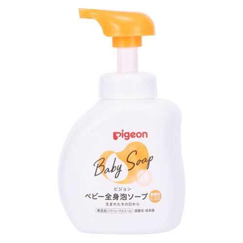 嬰兒全身泡沫沐浴液 滋潤型 500ml