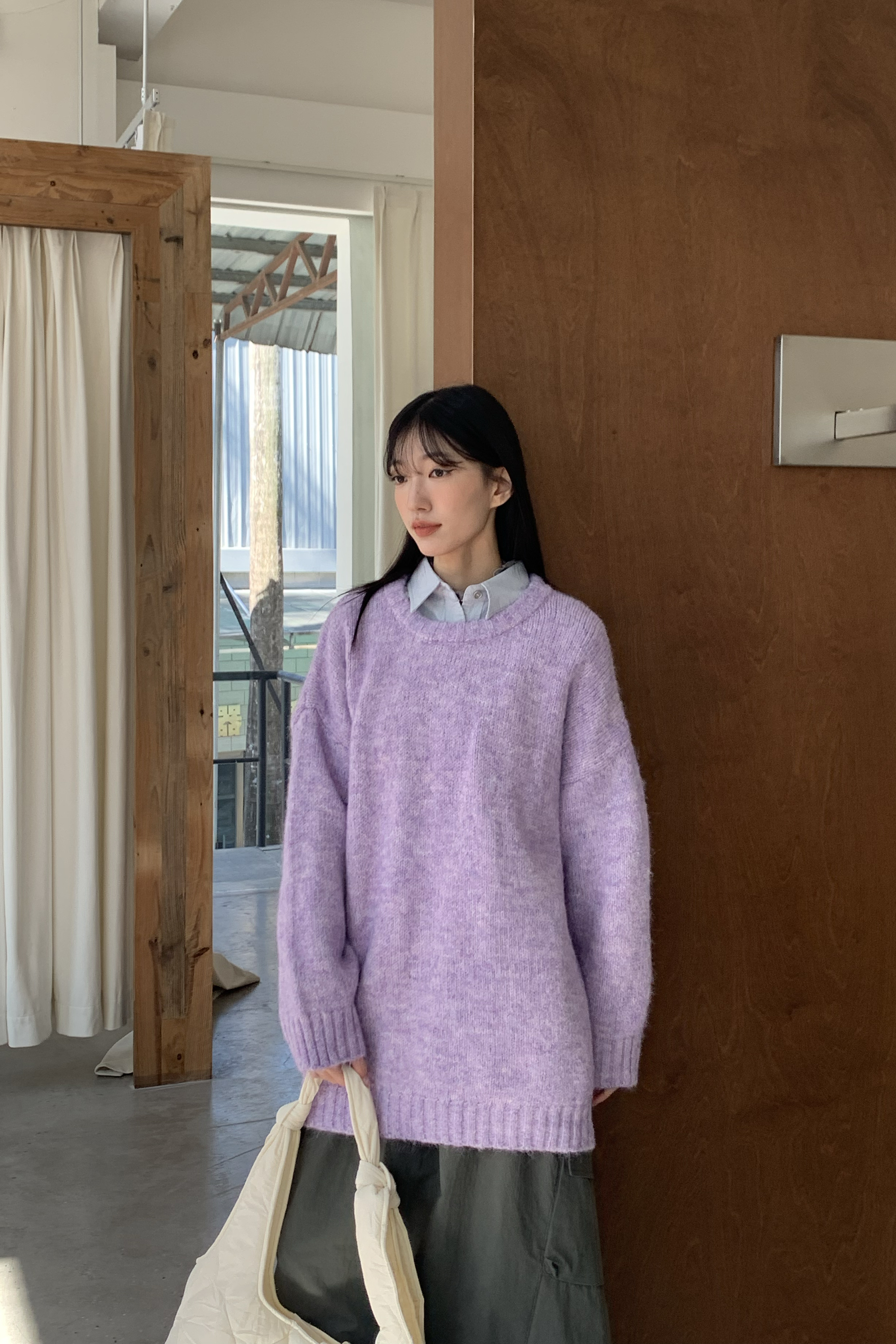 Winter Finale｜軟暖彩色圓領毛衣 4色