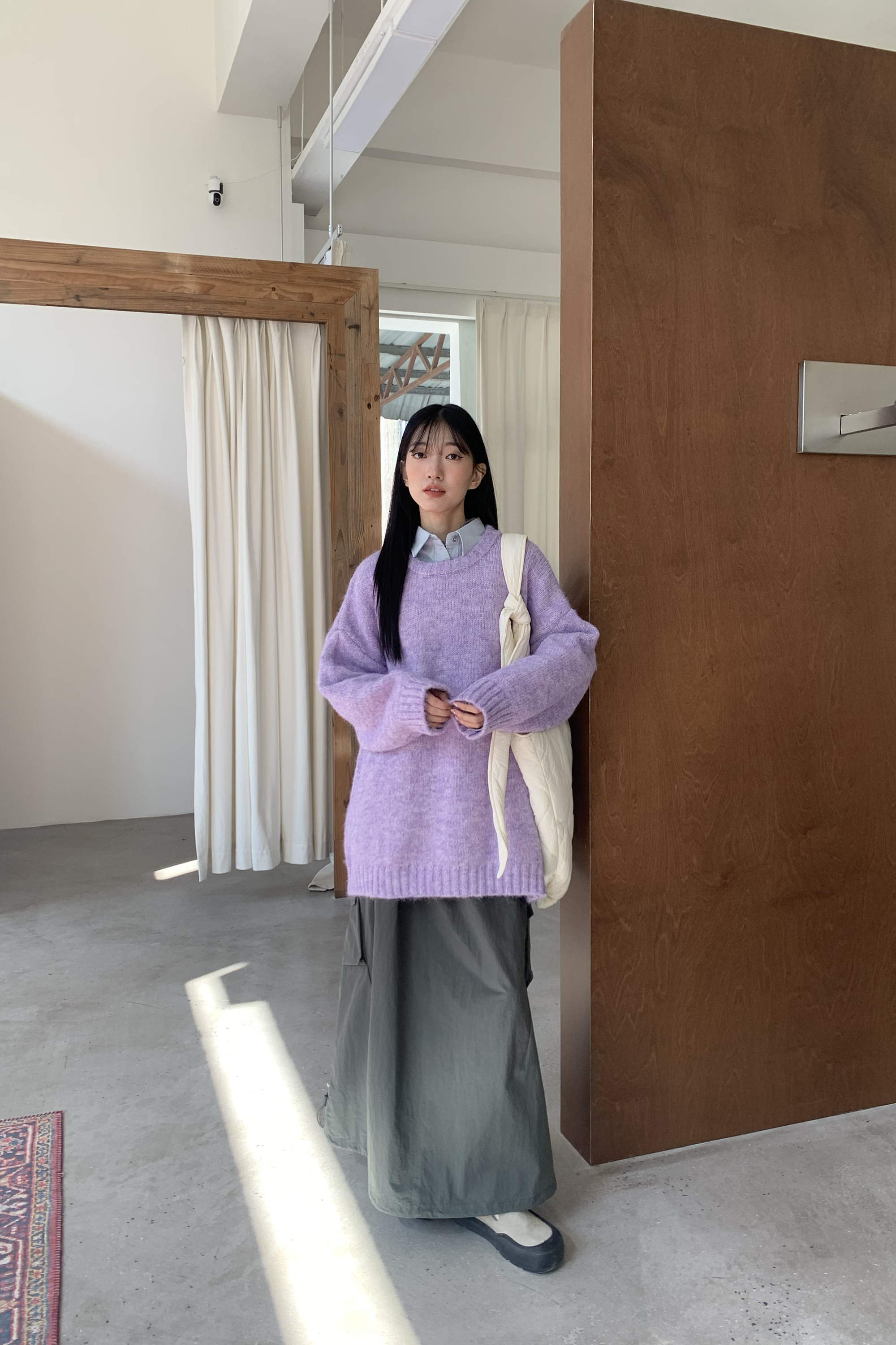 Winter Finale｜軟暖彩色圓領毛衣 4色