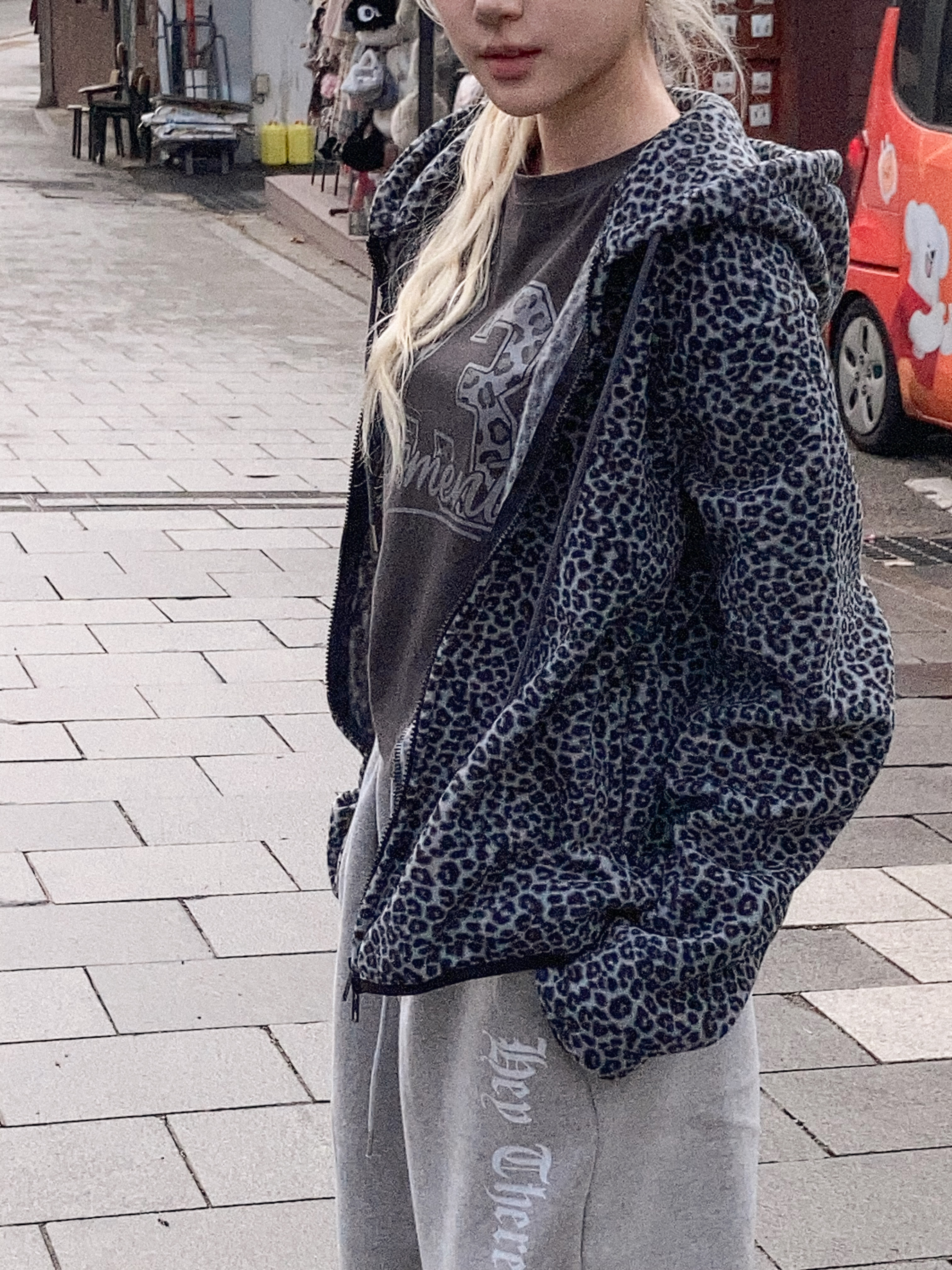 低調帥氣豹紋外套〈🇰🇷DAY 1〉