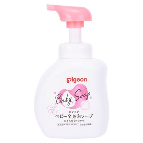 嬰兒全身泡沫沐浴液 花香型 500ml
