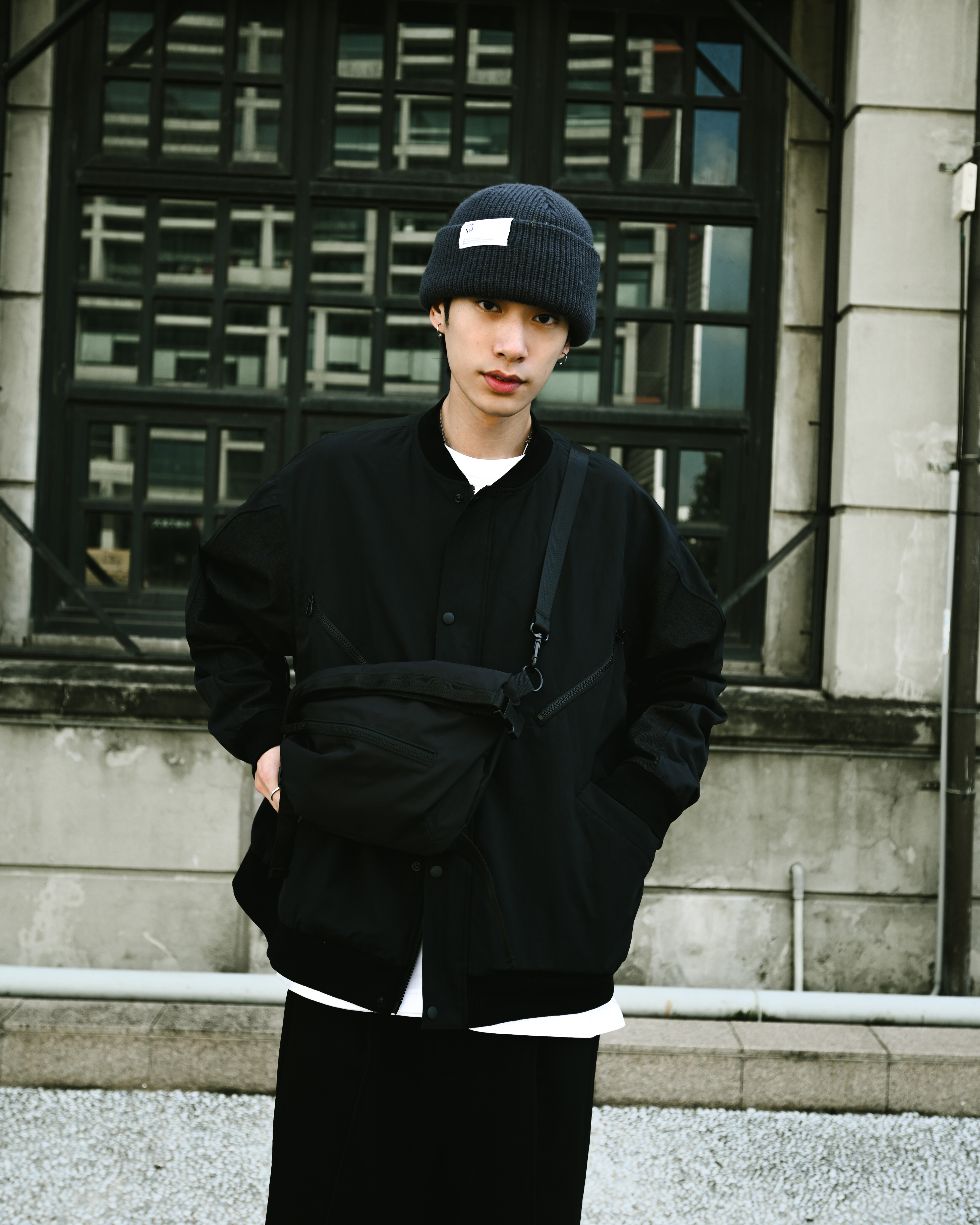 MELSIGN - Light Bomber Jacket - Black