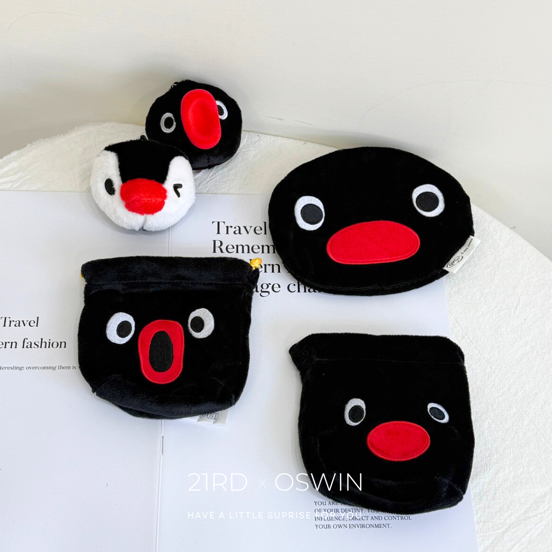 PINGU 企鵝家族 束口收納袋