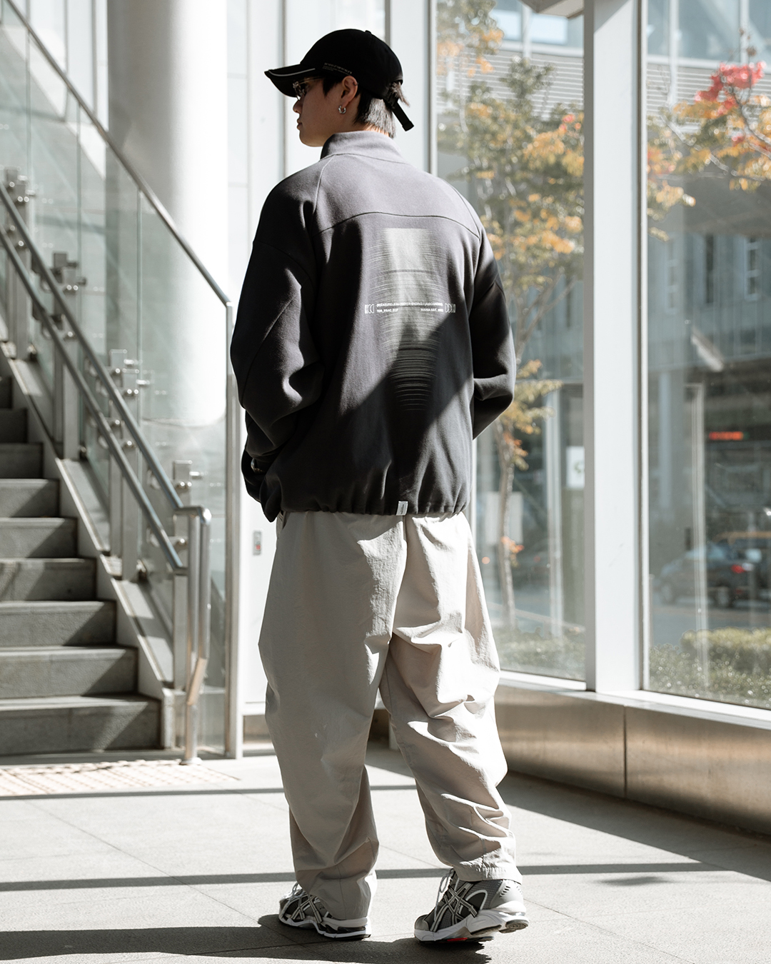 MANIA 寬鬆立體剪裁長褲 黑/灰 25 A/W 3D Tailored Pants