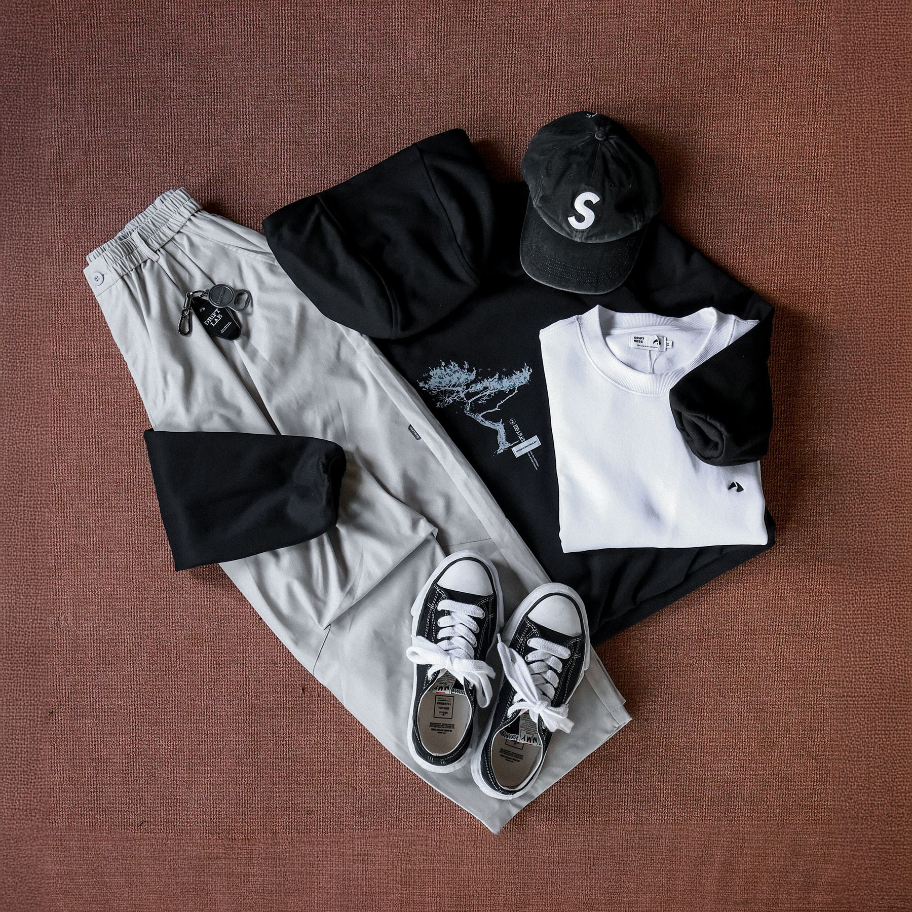 DRi-FORM 自然主義 | 背圖帽踢搭配組