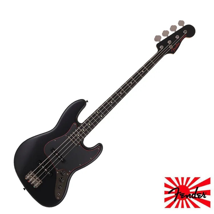Fender 限定款 Fender MIJ Hybrid II Jazz Bass NOIR 電貝斯 — 三峽吉他 / Bass