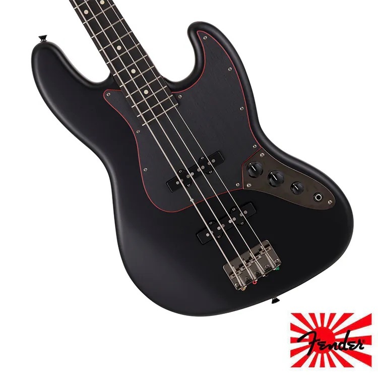 Fender 限定款 Fender MIJ Hybrid II Jazz Bass NOIR 電貝斯 第 3 張圖片｜三峽吉他 / Bass