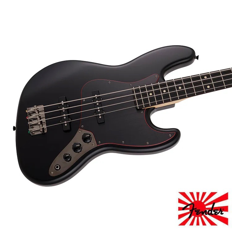 Fender 限定款 Fender MIJ Hybrid II Jazz Bass NOIR 電貝斯 第 5 張圖片｜三峽吉他 / Bass