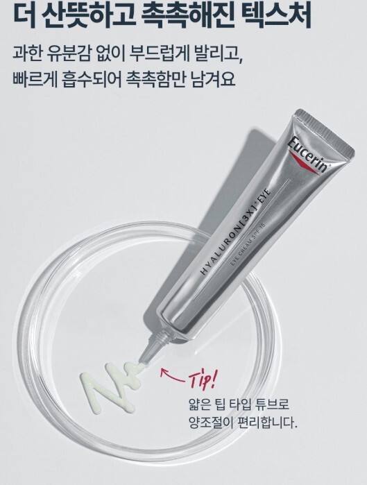 EUCERIN 透明質酸 3X 眼霜 15ml + 多心刮痧