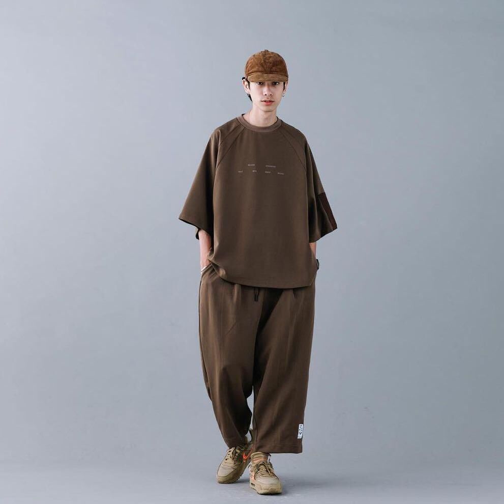 MELSIGN - Comfy Home Set Tee - C-Brown