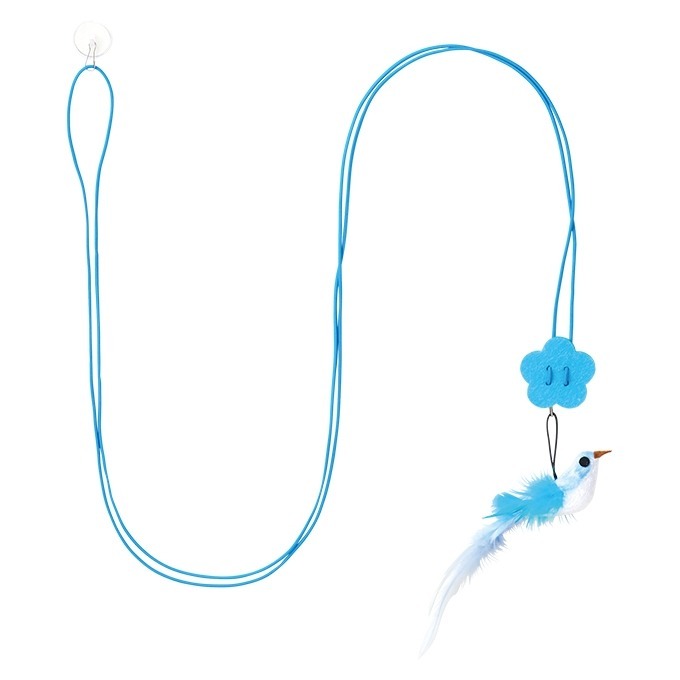 Cattyman 吸盤懸掛式逗貓玩具 (小鳥)