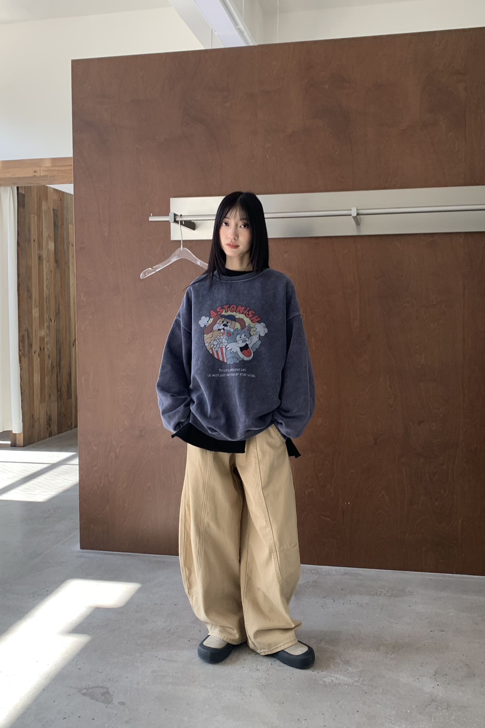 Winter Finale｜貓狗好朋友水洗大學t 3色