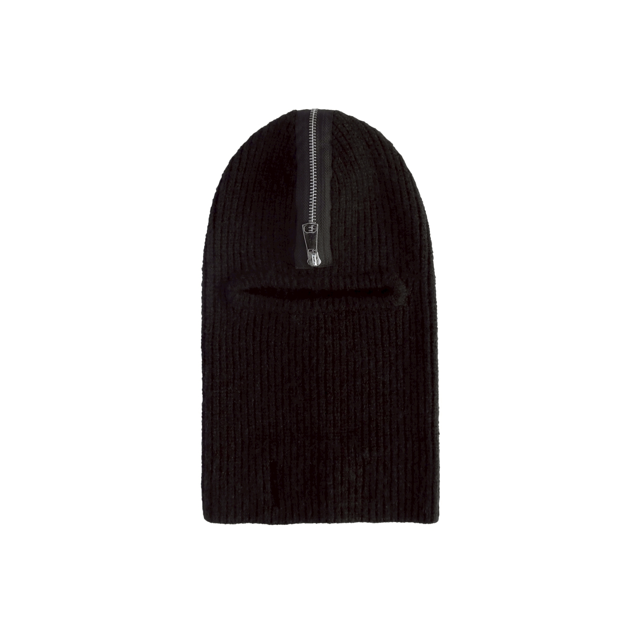 Bornrich｜Zipper Ski Mask (Black)
