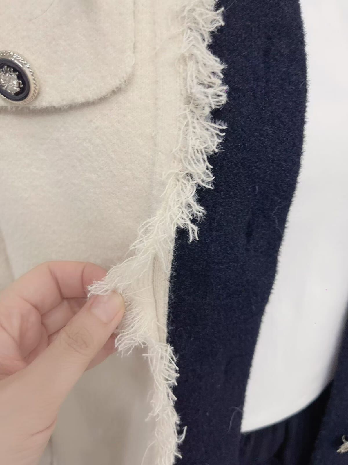 LU5304 小香金扣反領外套 *特價* (優惠碼同充值購物金不適用)