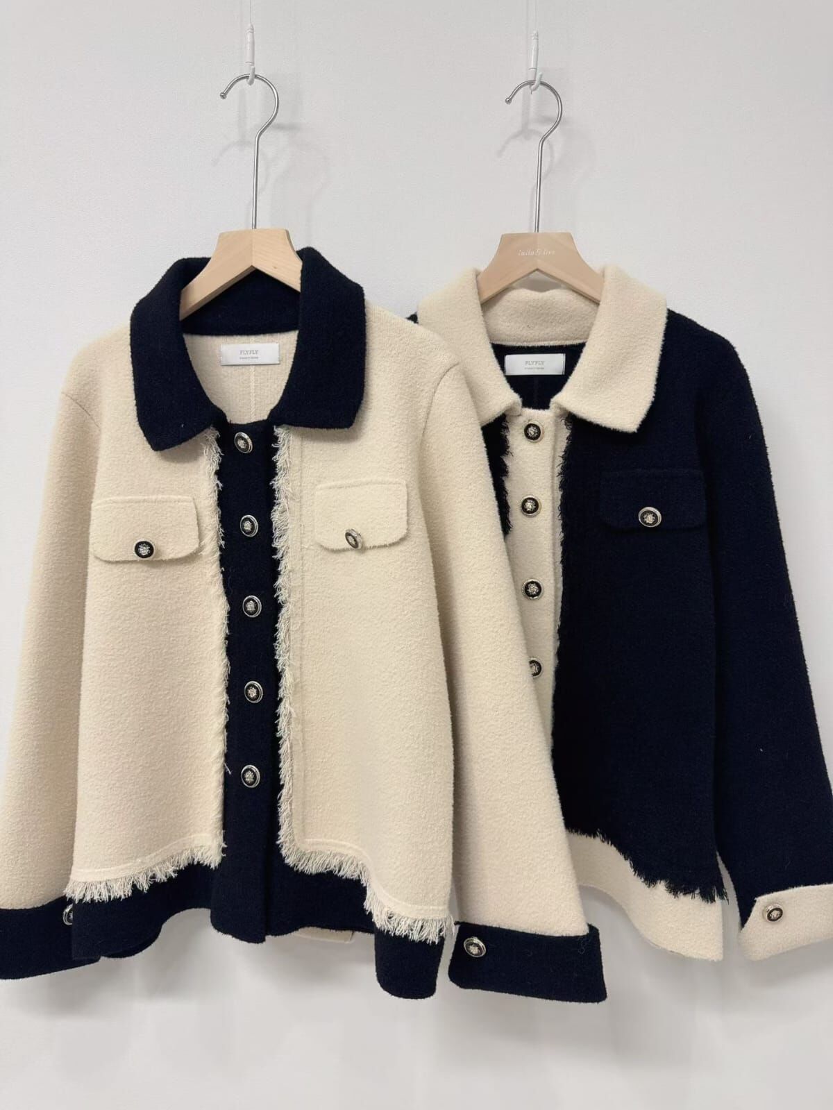 LU5304 小香金扣反領外套 *特價* (優惠碼同充值購物金不適用)