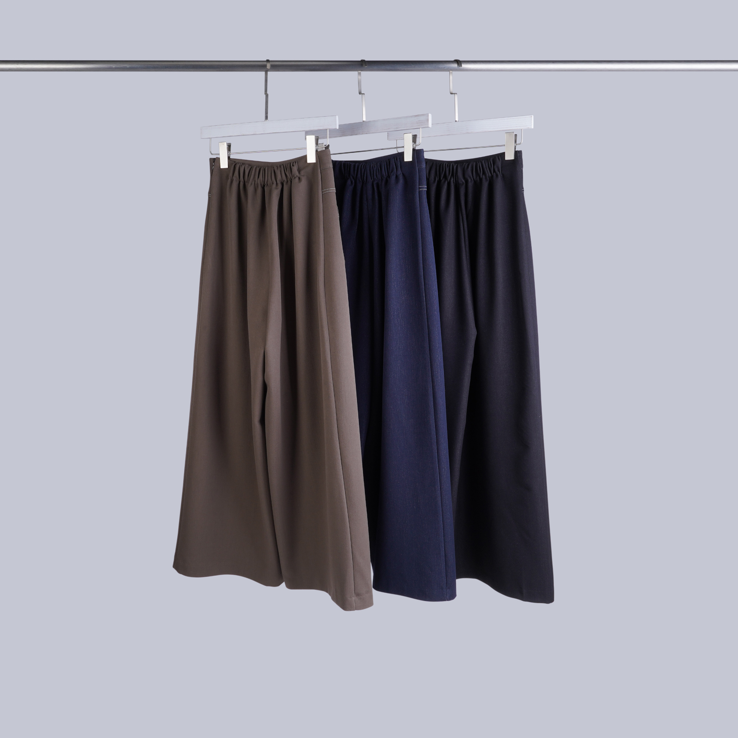 設計感口袋車線寬褲 | 3色