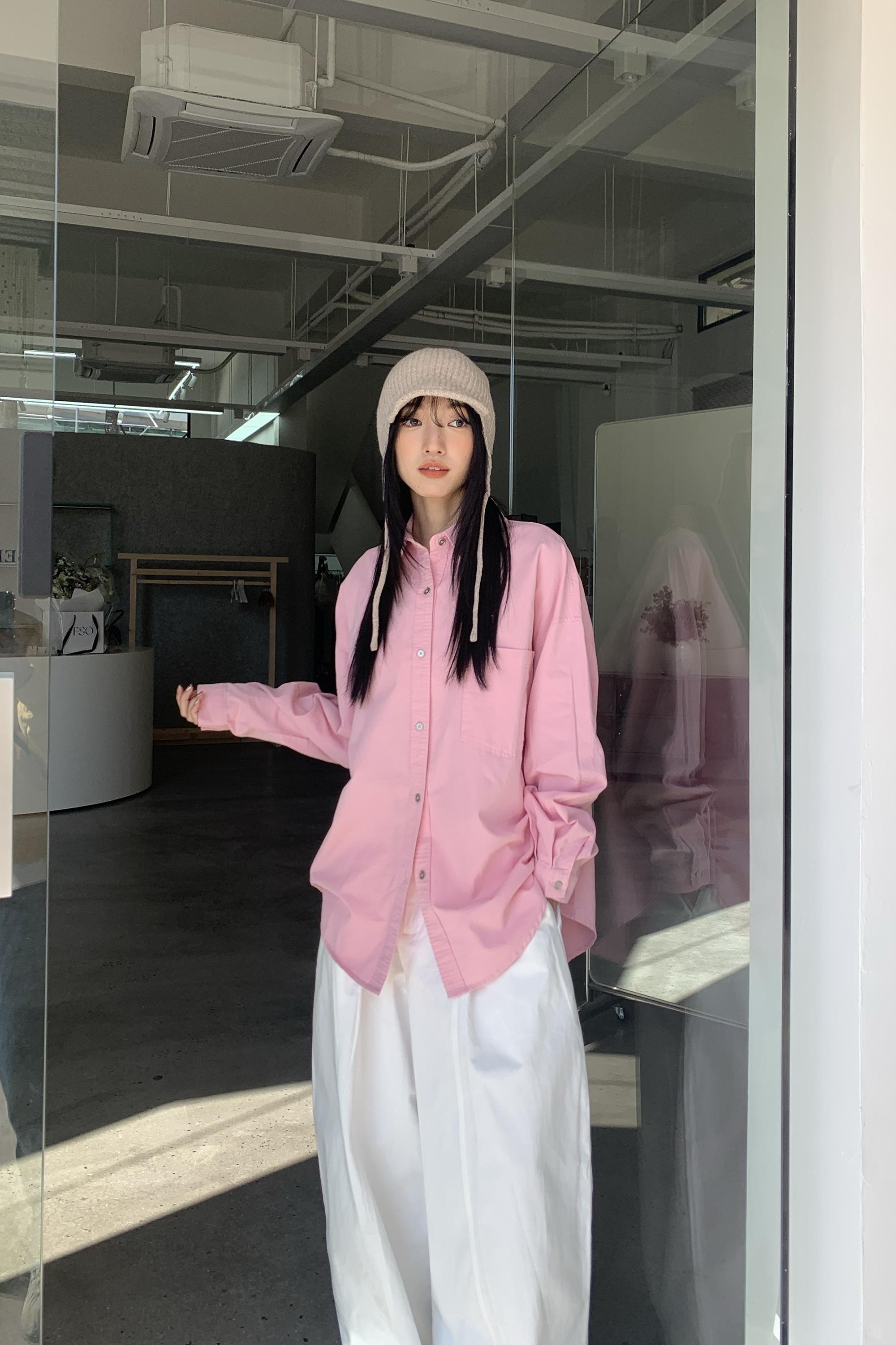 Winter Finale｜牛津布亮色長袖襯衫 4色