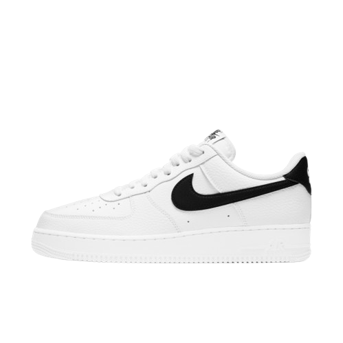 【官網限定】Nike Air Force 1 '07 小GD 白底黑鉤 荔枝皮 男鞋 CT2302-100 I