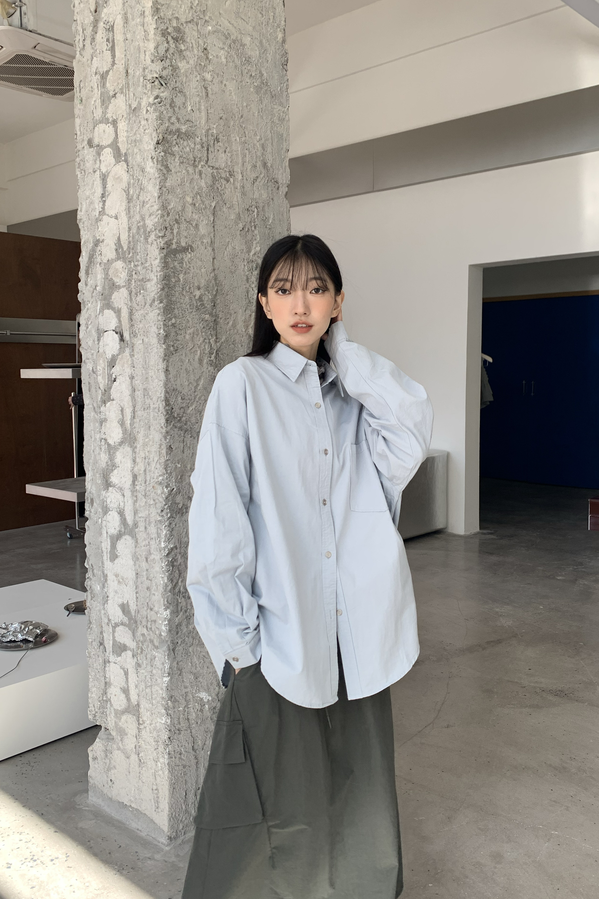 Winter Finale｜牛津布亮色長袖襯衫 4色