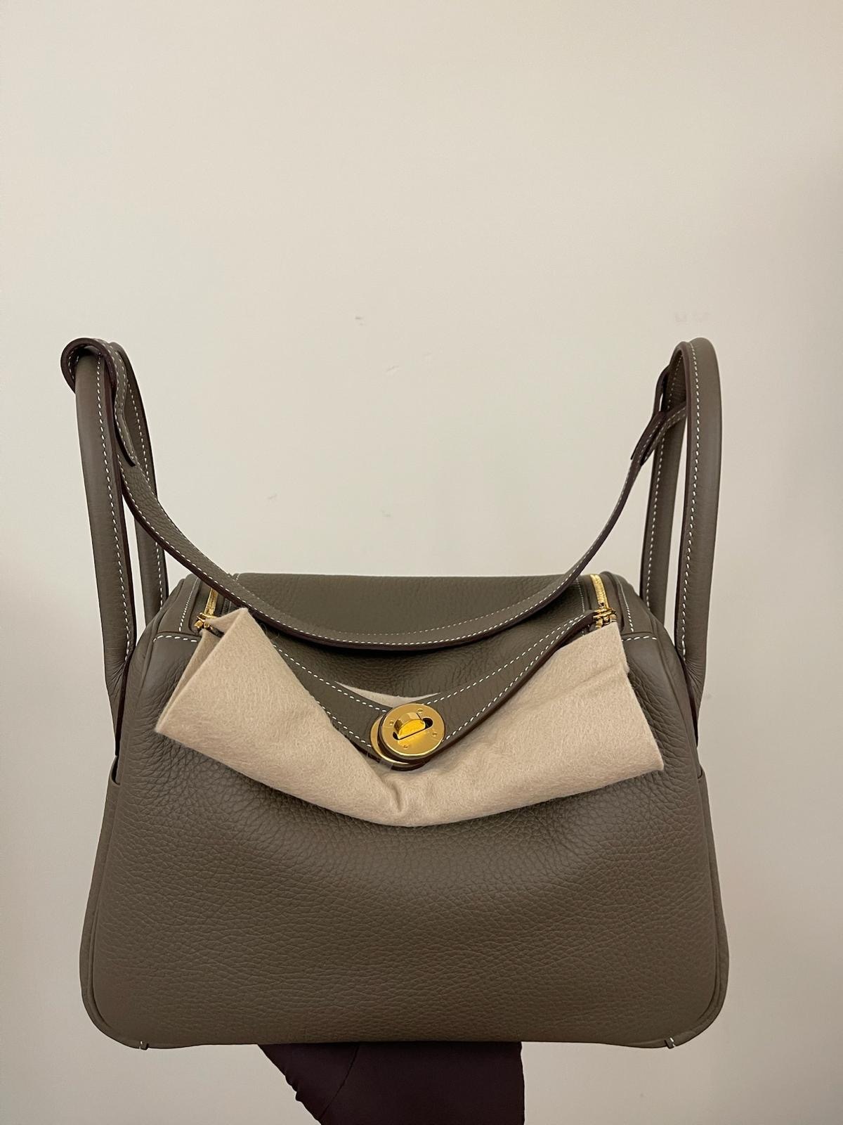 Lindy 26 18 etoupe cc tc K 無肩帶膜