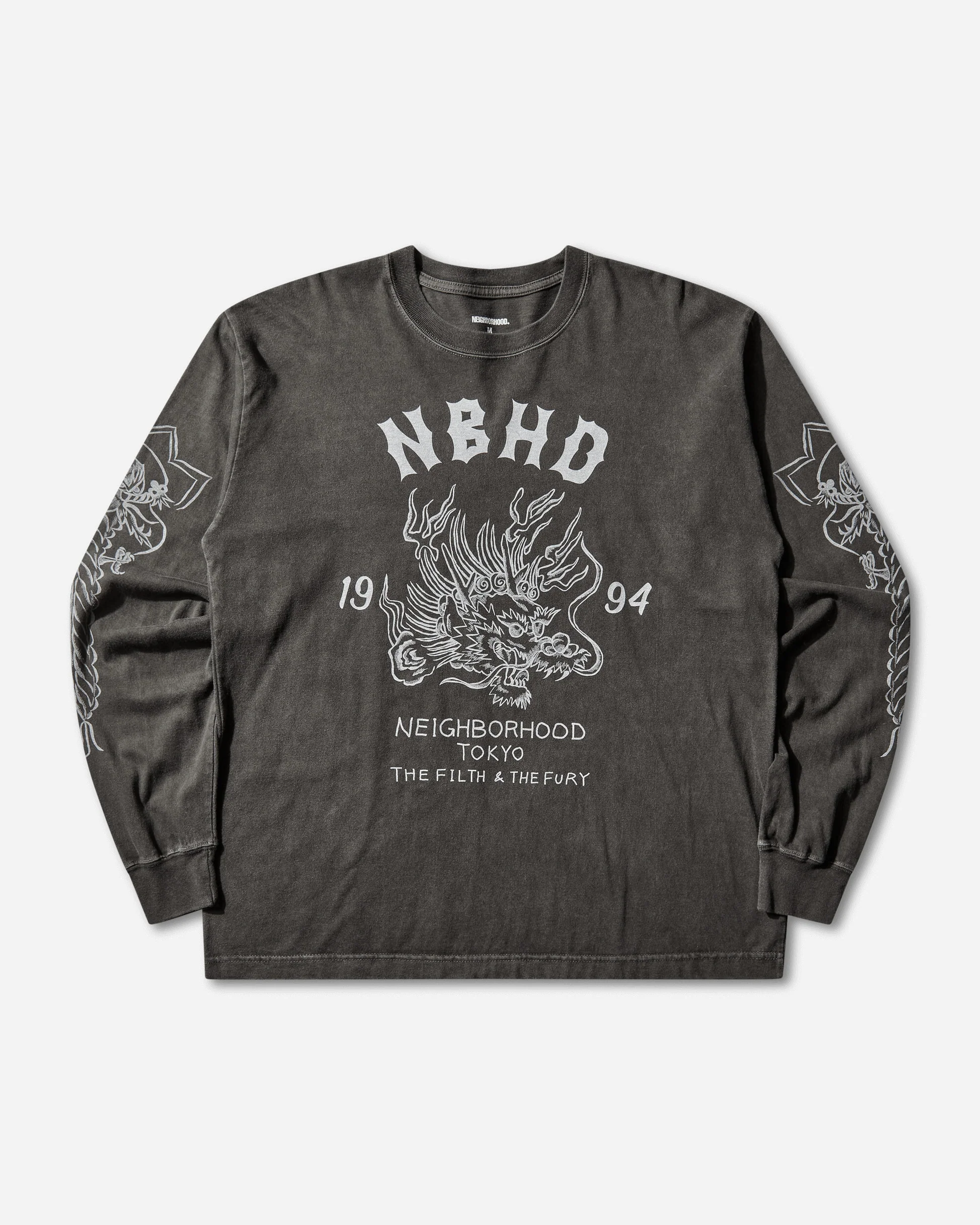 [現貨] NEIGHBORHOOD FW25 NH . TEE LS-14 | BLACK