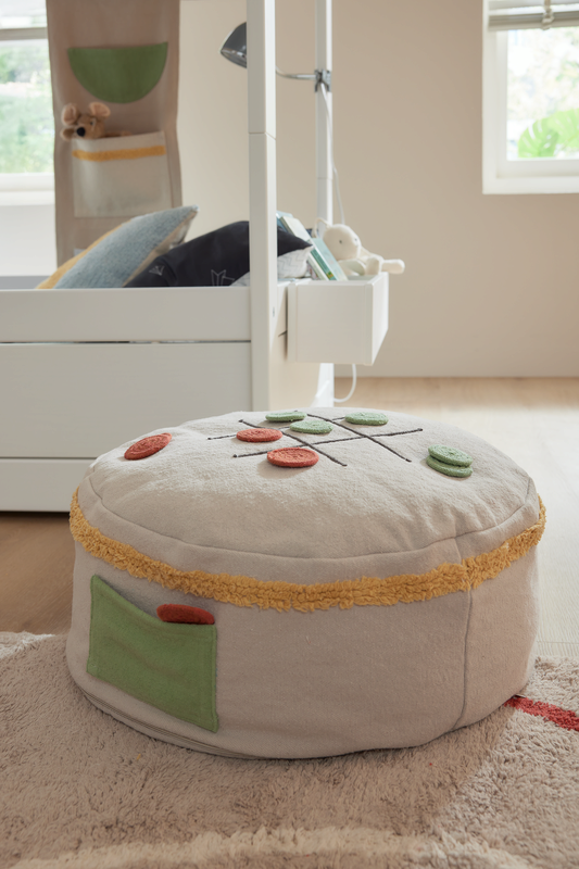 Lifetime Round Tictactoe Pouf - Olympic Dreams