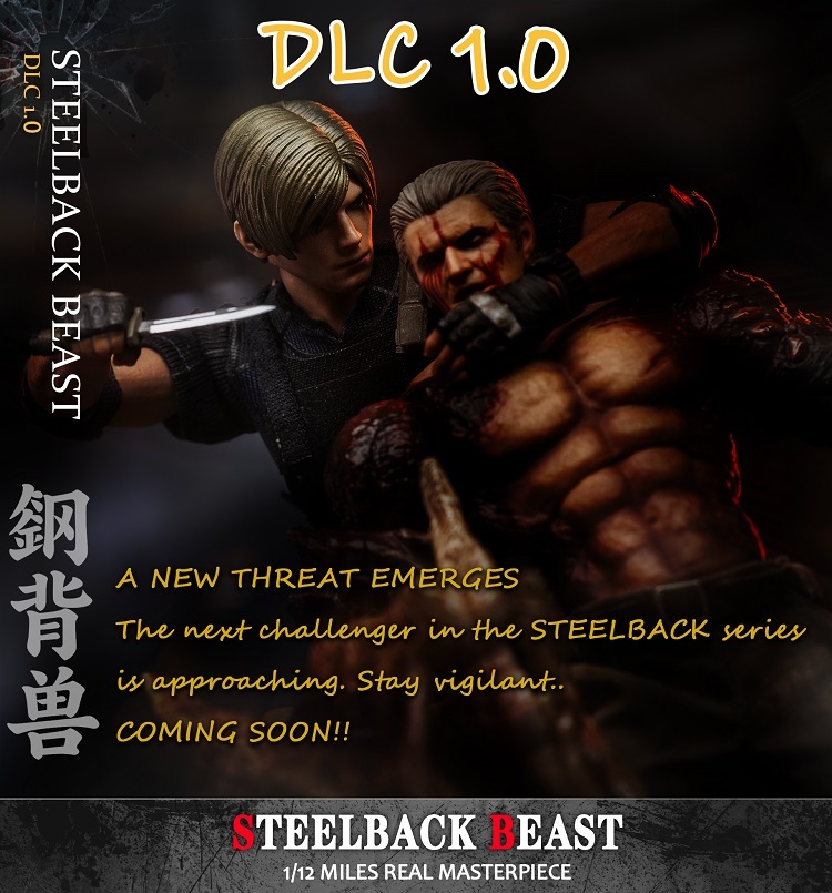 (Pre-Order) Patriot Studio 1/12"The Steelback Beast" Action Figure - Modern (A)+Classic (B)+ Accessory pack DLC Set  (PA019)