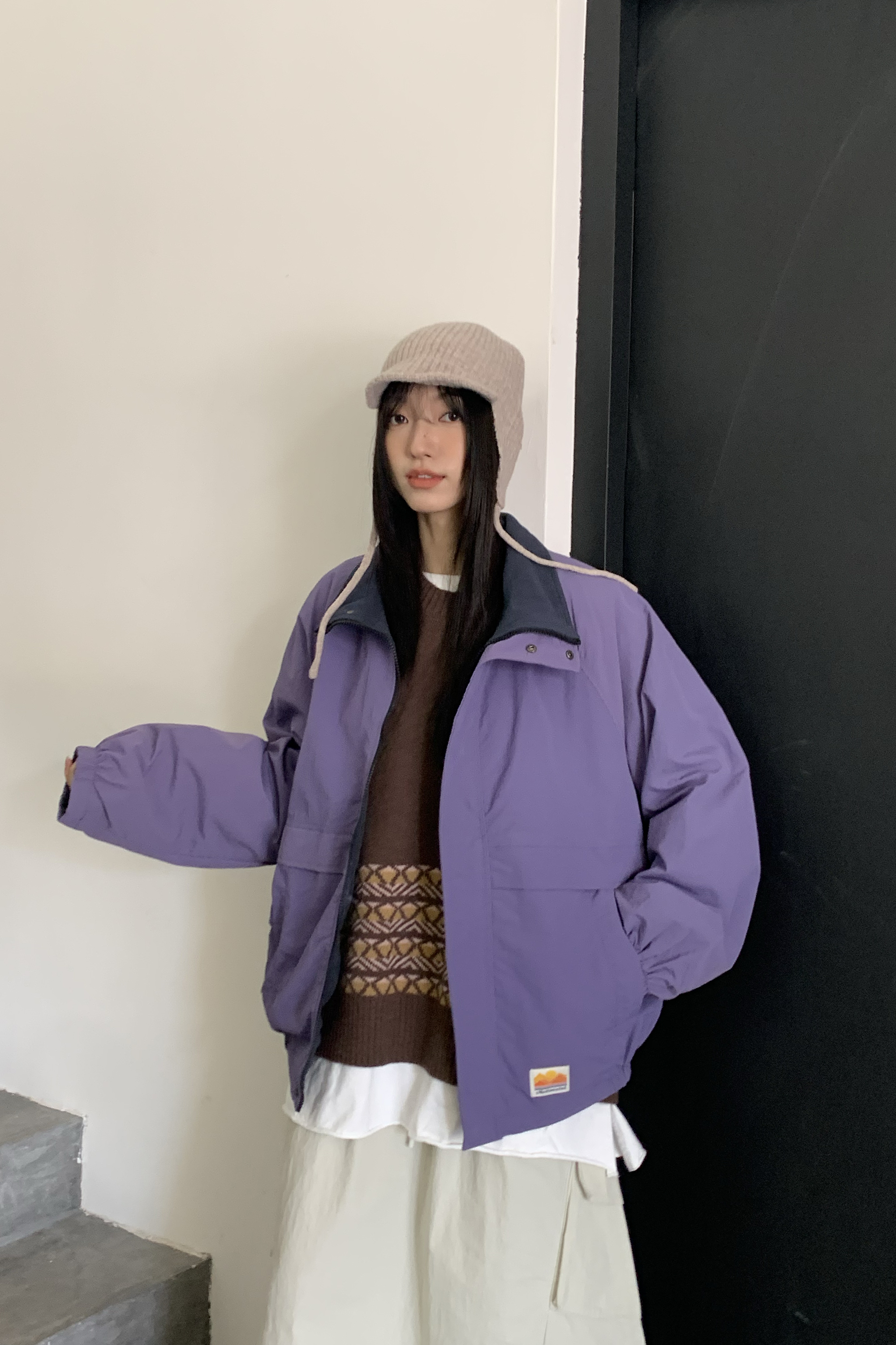 Winter Finale｜復古立領運動夾克 3色