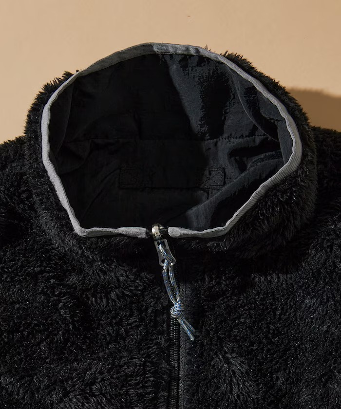 日本 FREAK'S STORE Relaxed Fit Reversible Nylon Fleece Jacket