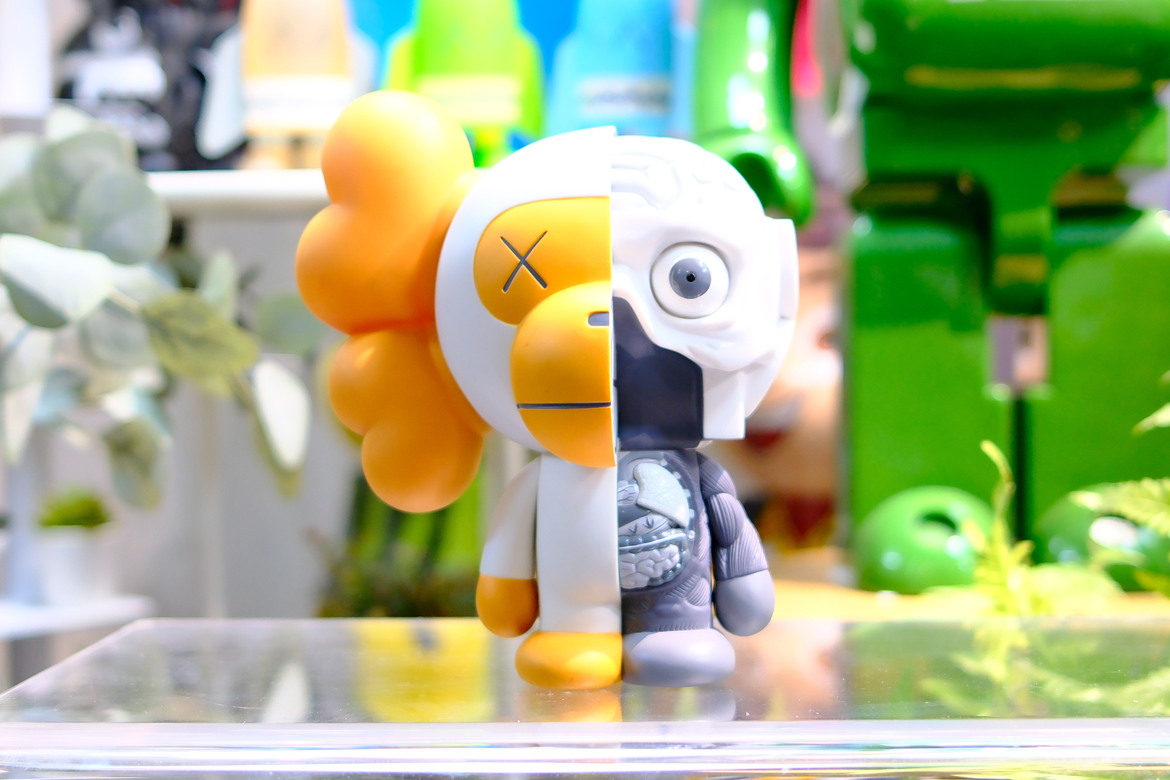 🥇現貨🥇KAWS Bape Dissected Baby MiloVinyl Figure White