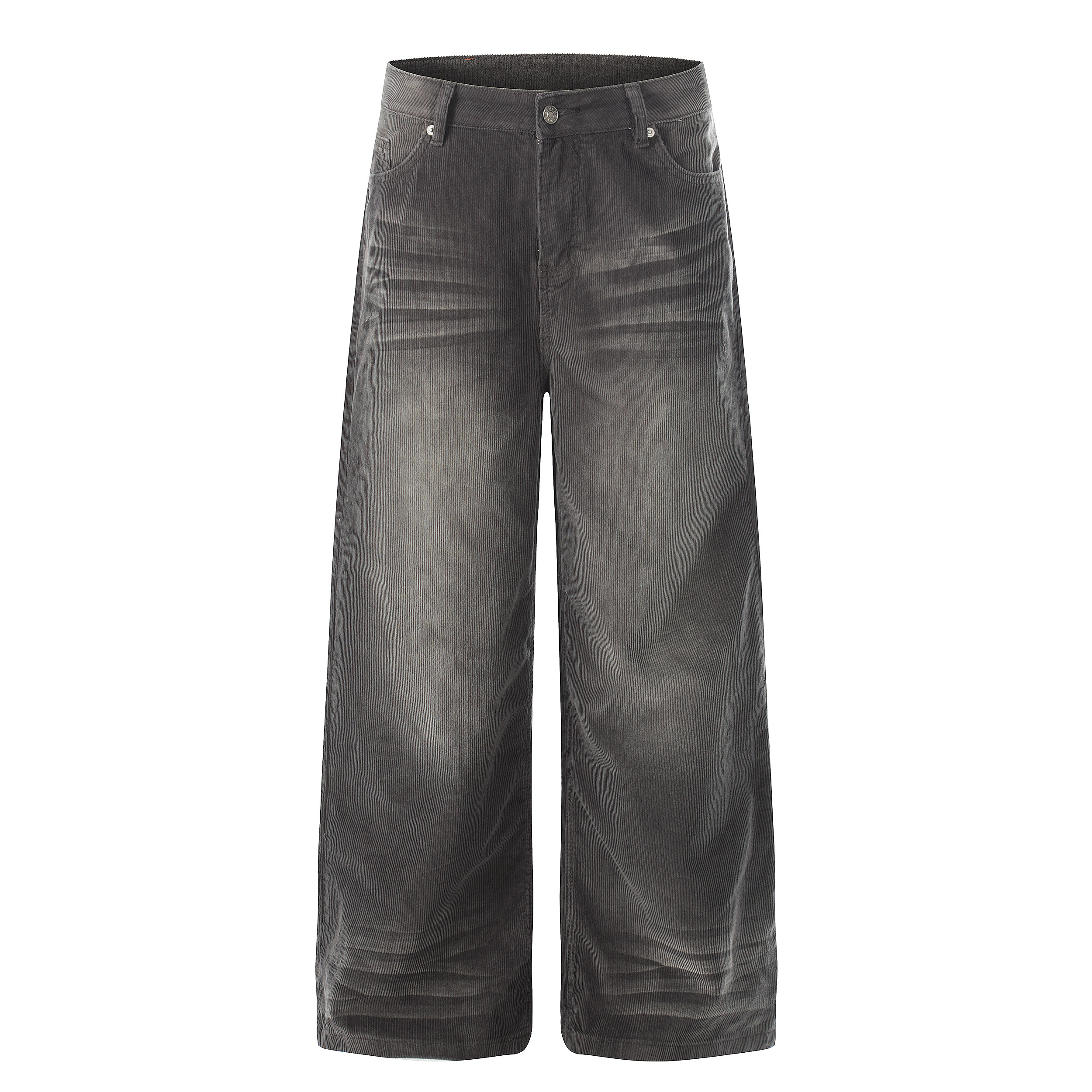 《S.V》貓鬚復古燈心絨直筒褲