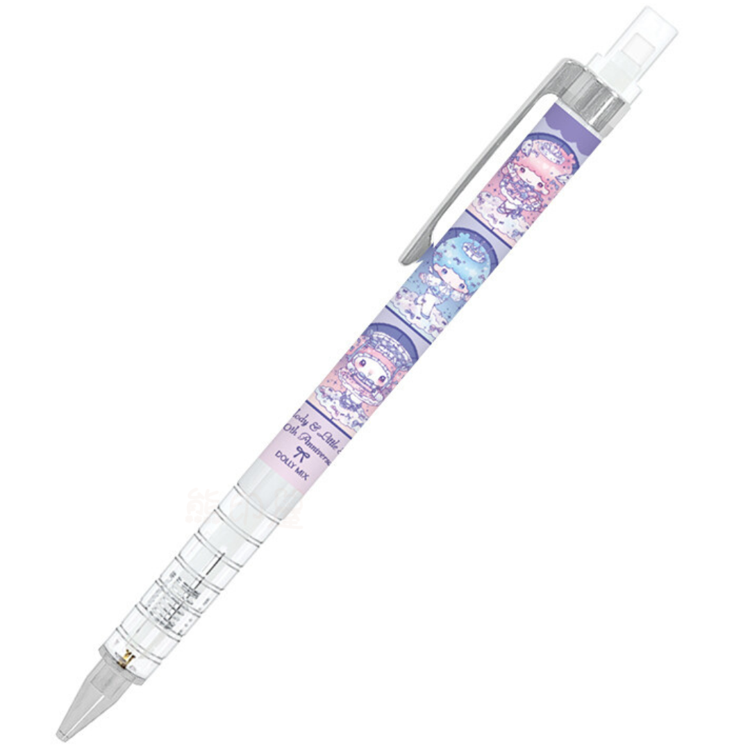 日本My Melody x Little Twin Stars 50週年紀念DOLLY系列0.5mm鉛芯筆 日本製 [平行進口]