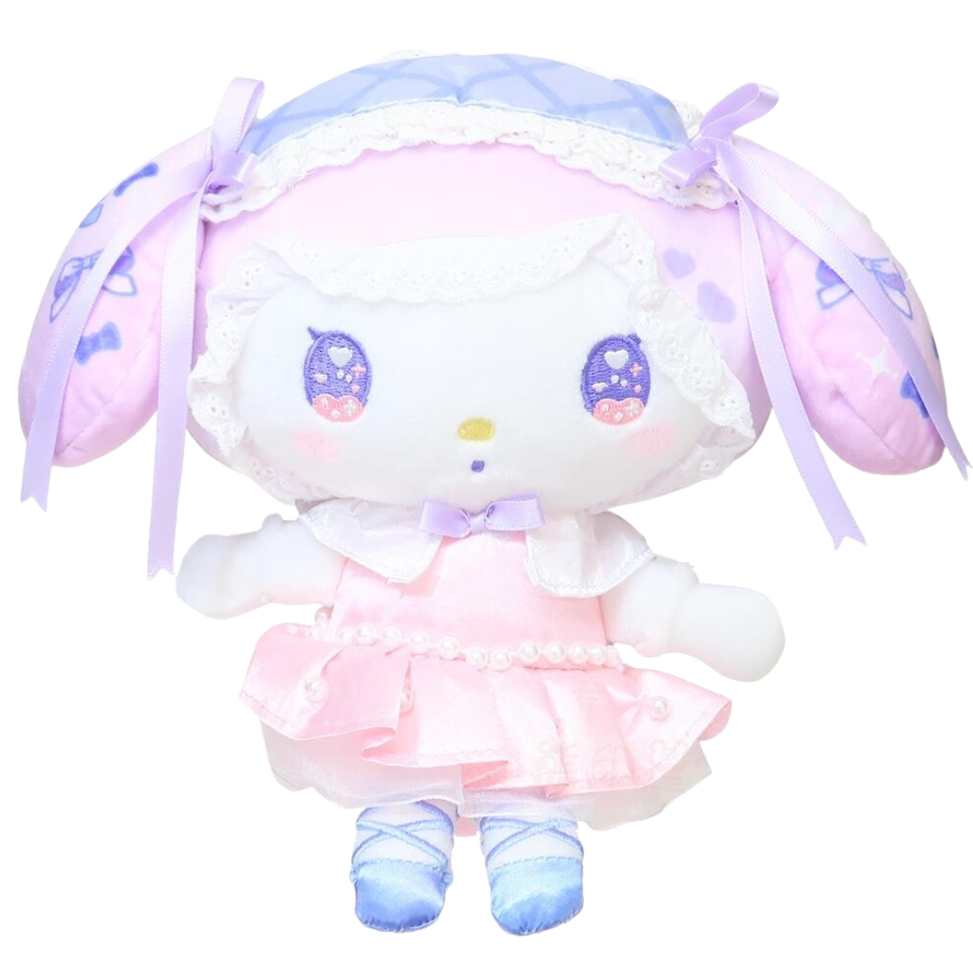 My Melody 50週年紀念DOLLY系列毛公仔裝飾擺件 [平行進口]