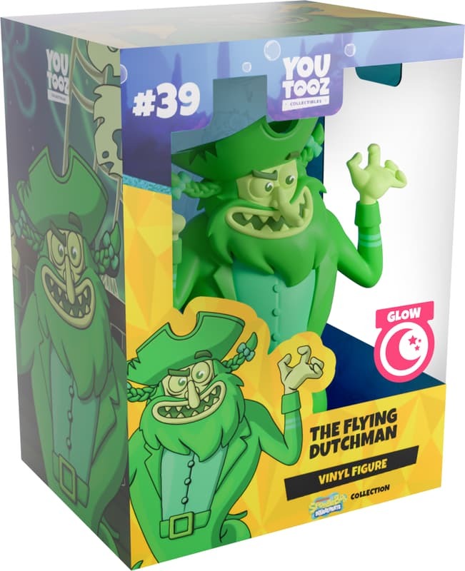 預購26/09 Youtooz 代理版 海綿寶寶 飛行荷蘭人 4.5吋 不可動 搪膠公仔