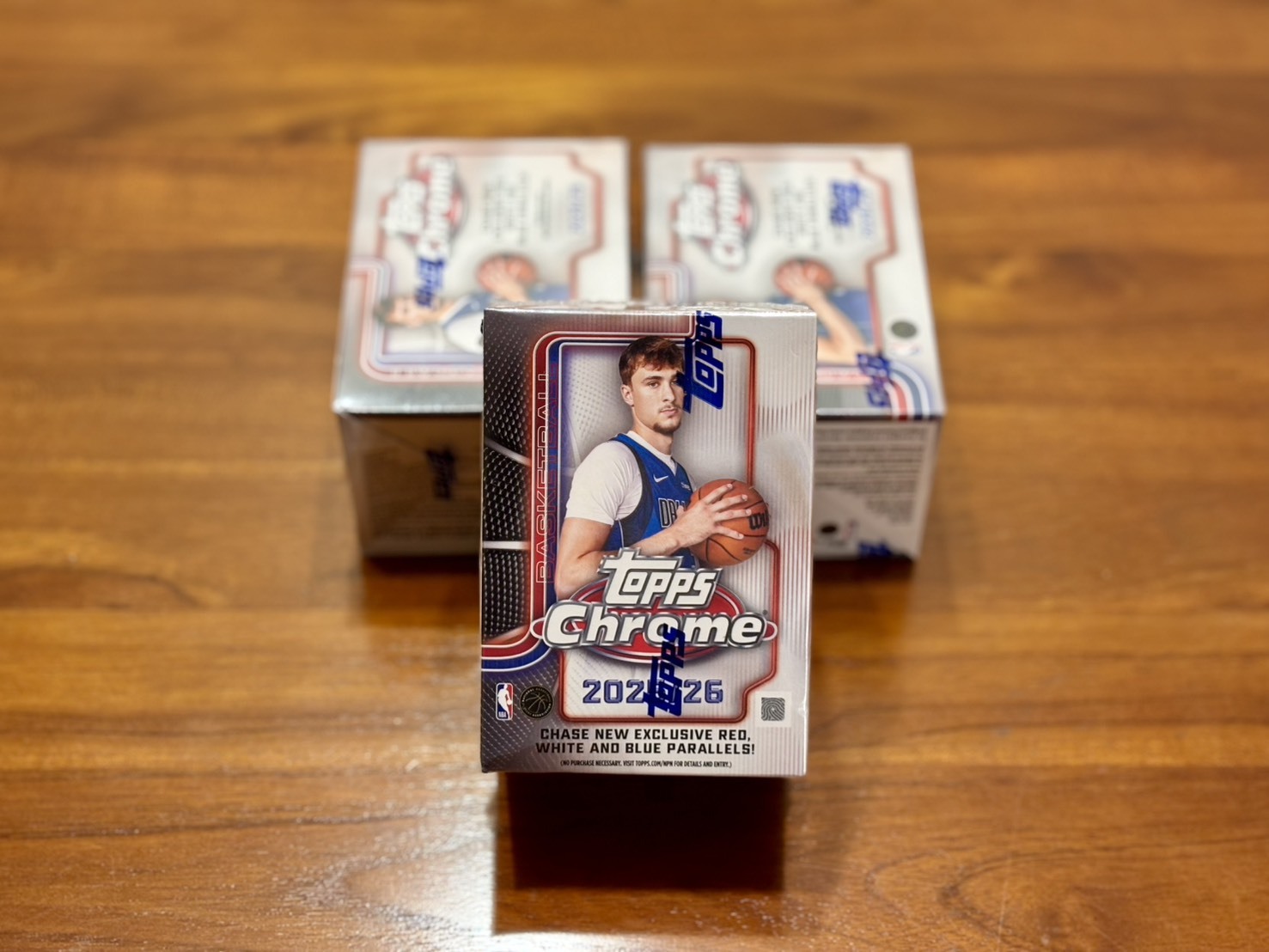 2025-26 Topps Chrome Basketball Value Box 球員卡 卡盒