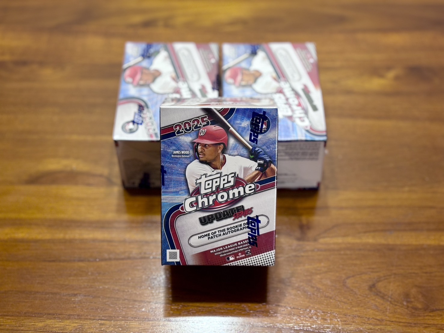 Topps 2025 MLB Chrome Update Series Baseball Value Box 球員卡 卡盒