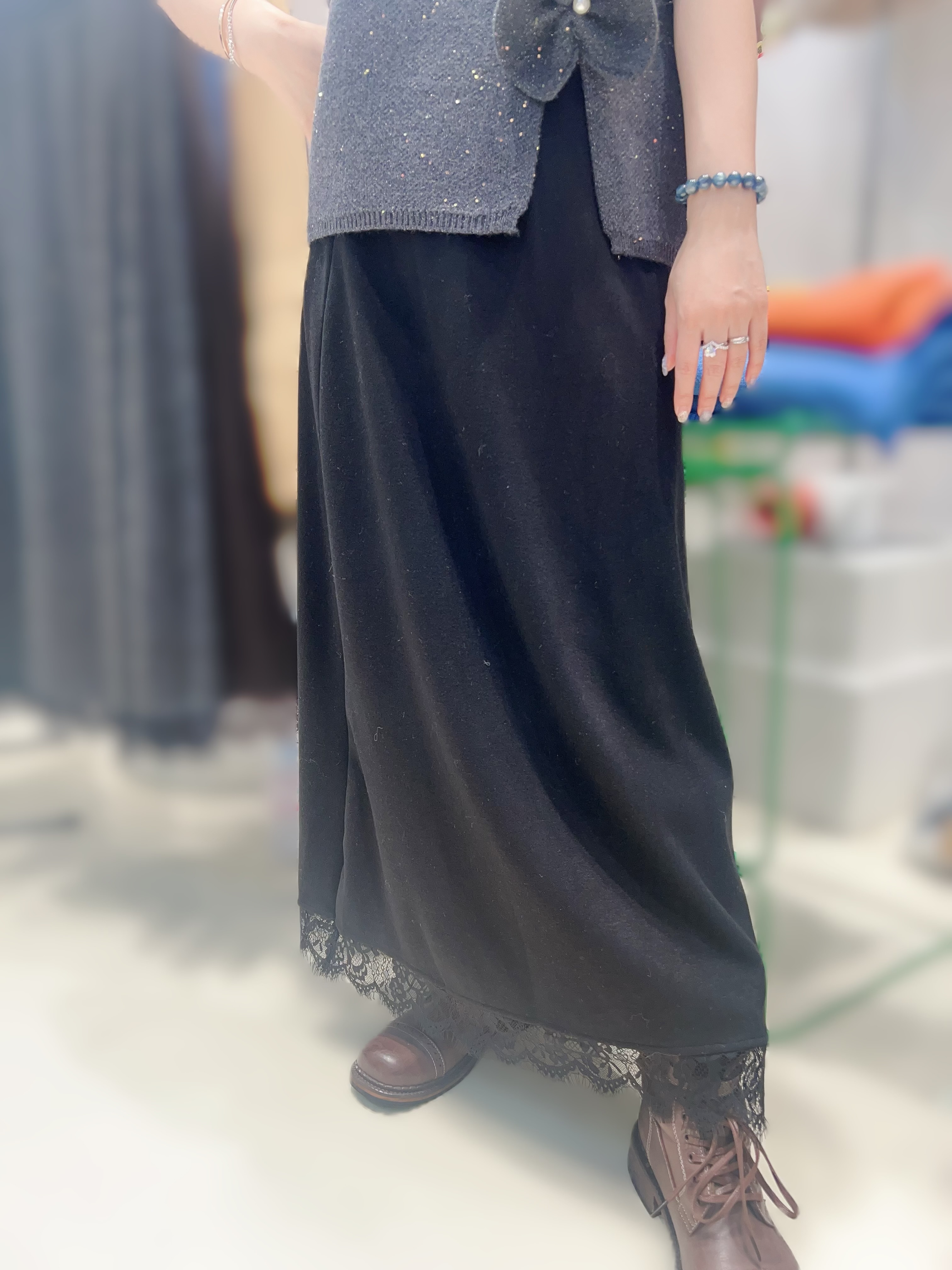 RA25  lace 裙腰25-42 hip 45 長34.5 $409 [一口價]